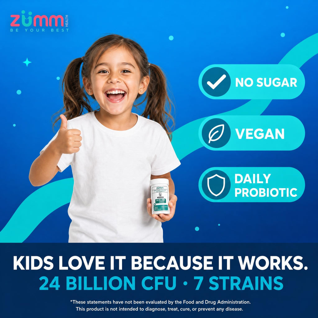 Doctor's Choice Probiotic for Kids — 24 Billion CFU, 60 Capsules